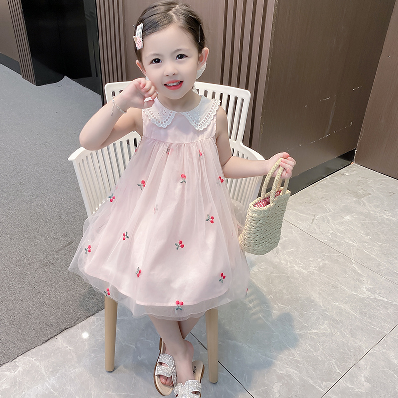 女童-中小童-樱桃连衣裙
